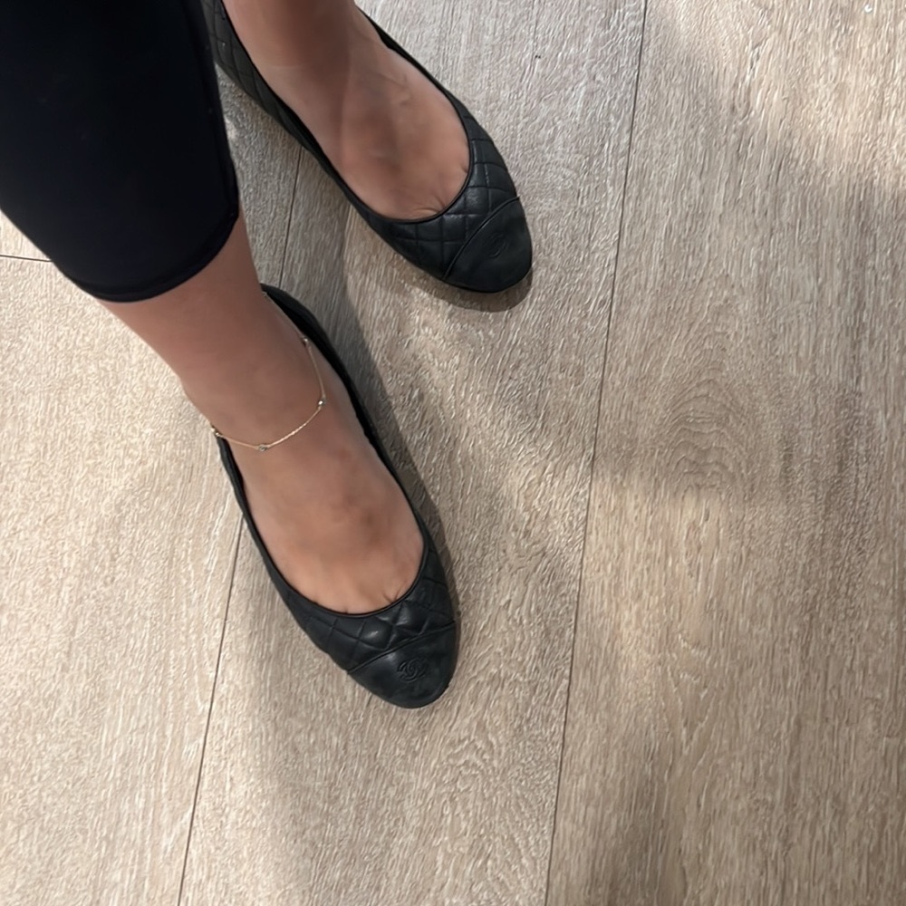 Chanel ballerina flats